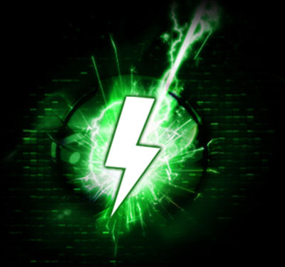   Clipart of a bolt symbol 